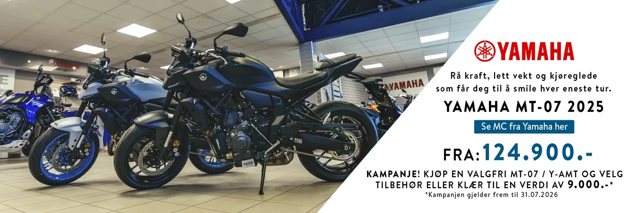 Yamaha MT-07 kampanje